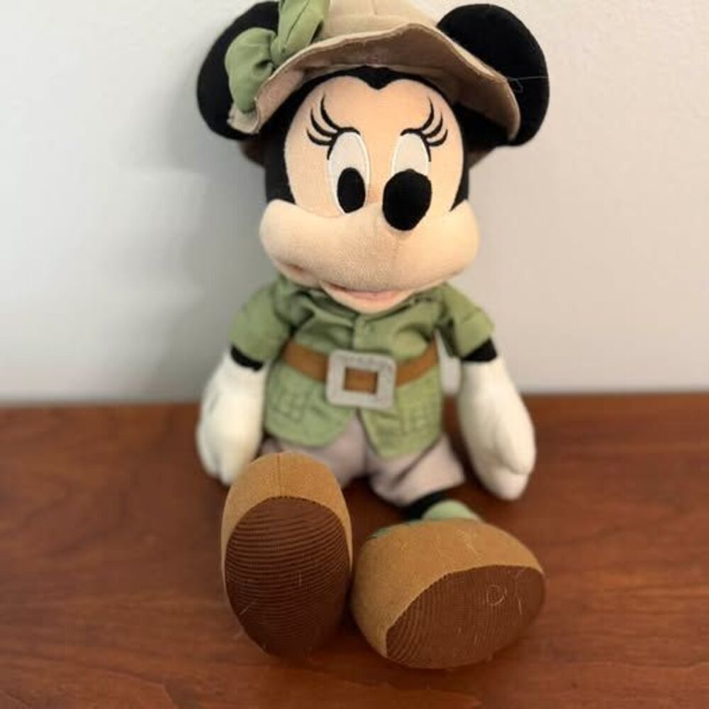 Disney Safari Minnie Mouse Plush
